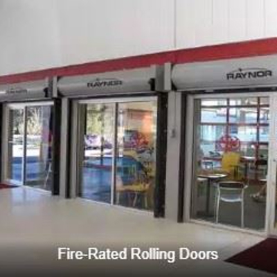 Fire-Rated Rolling Doors Photo