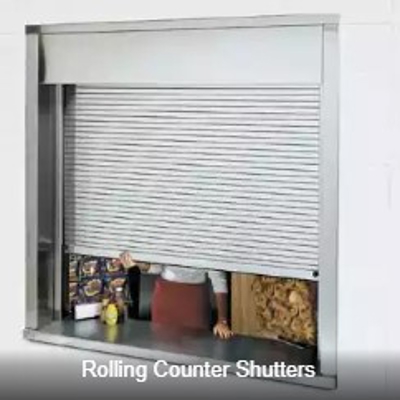 Rolling Counter Shutters Photo