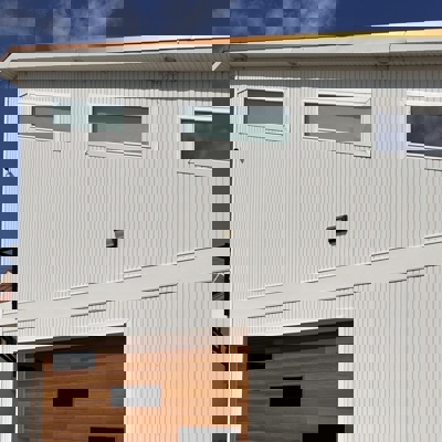 Faux Wood Garage Doors Photo