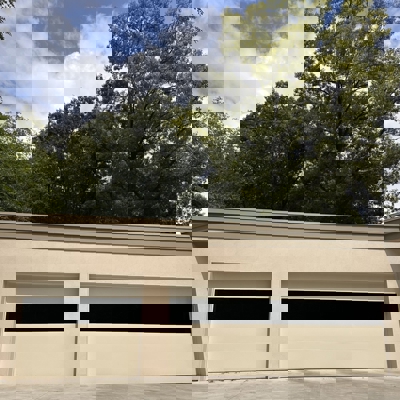 Sandwich Panel Sectional Garage Door Photo