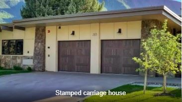 Stamped Carriage House Photo