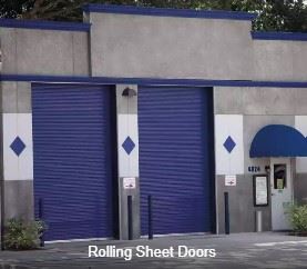 Rolling Sheet Doors Photo