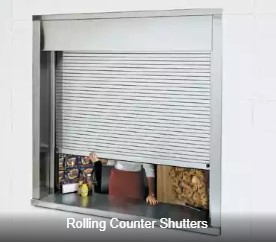 Rolling Counter Shutters Photo