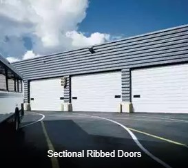 Sectional Ribbed Doors Photo